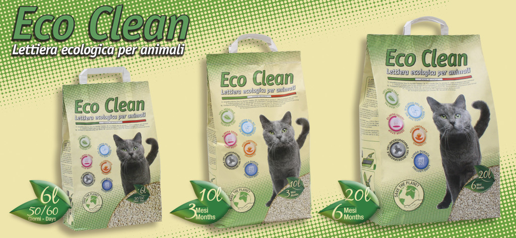 ECO CLEAN, la lettiera ecologica