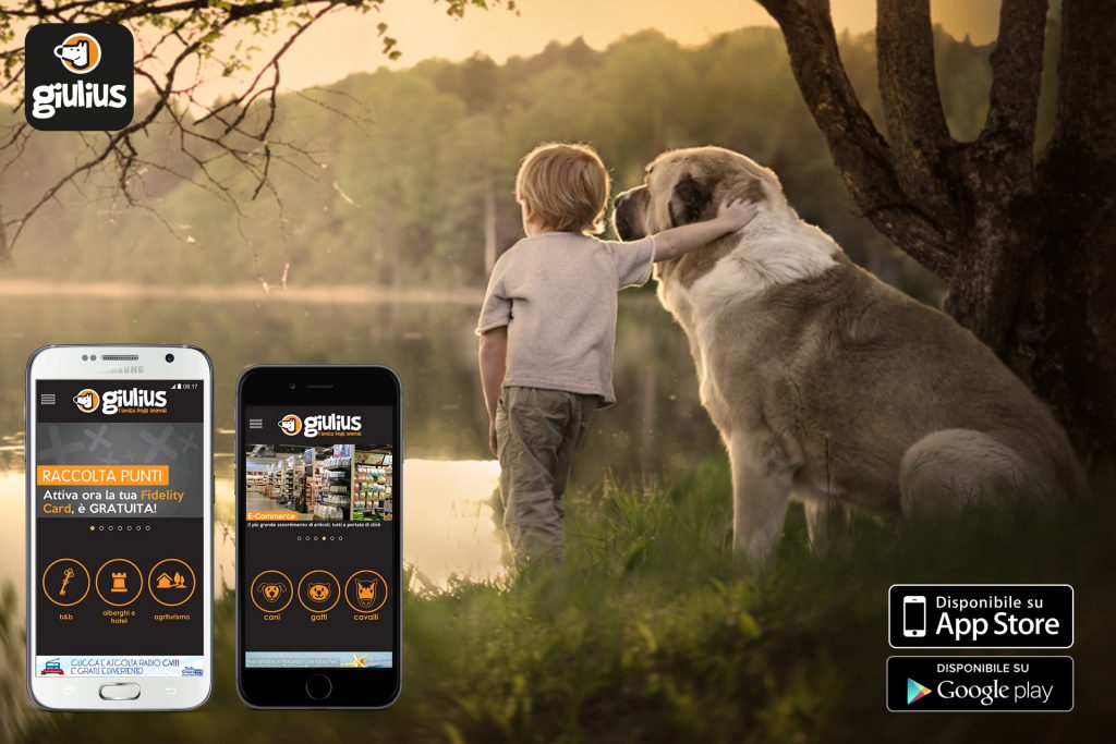 Ci aiuta Giulius, l'app amica degli animali