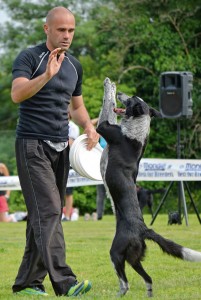 Adrian e Rory i campioni di Disc Dog