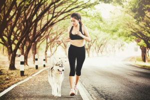 Correre con il cane