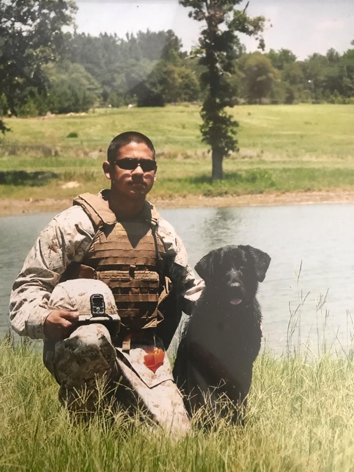 cane e soldato