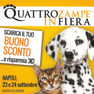 Quattro Zampe va in fiera a Napoli