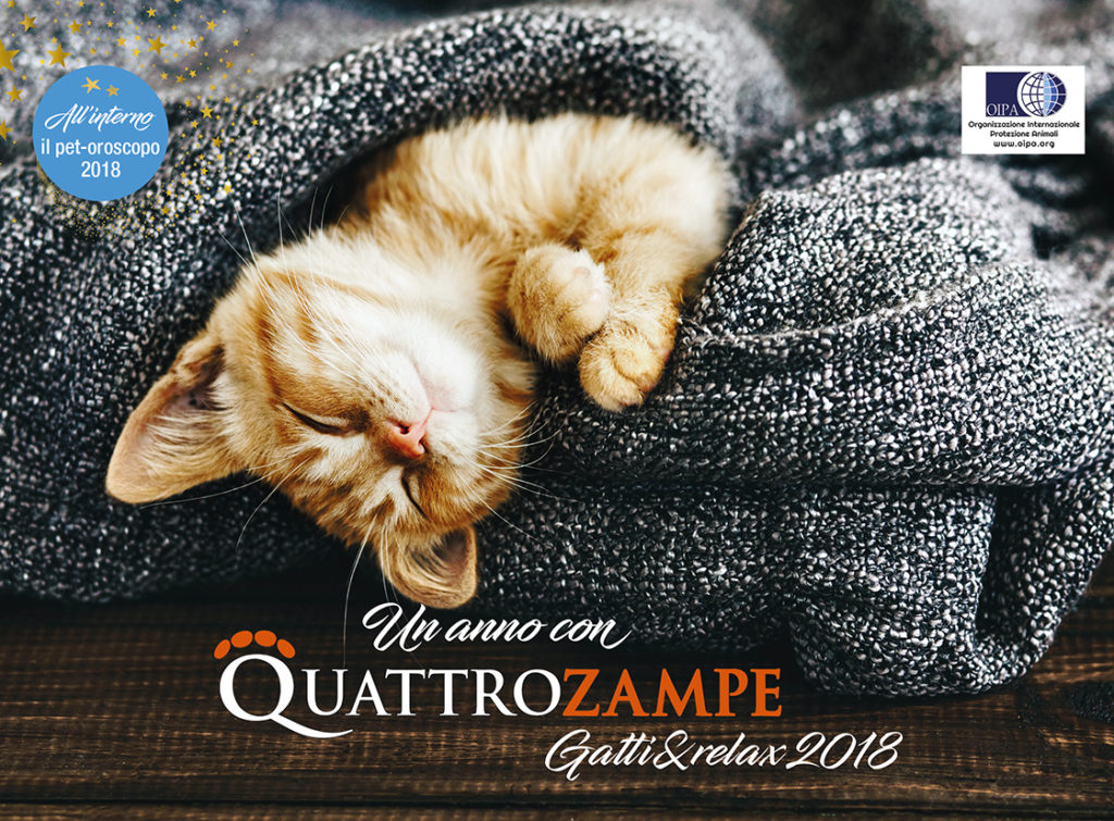 I Calendari 2018 di Quattrozampe in edicola