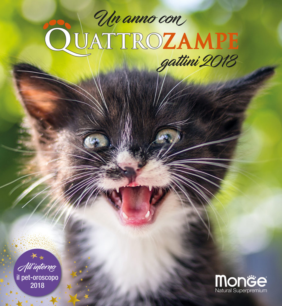 I Calendari 2018 di Quattrozampe in edicola