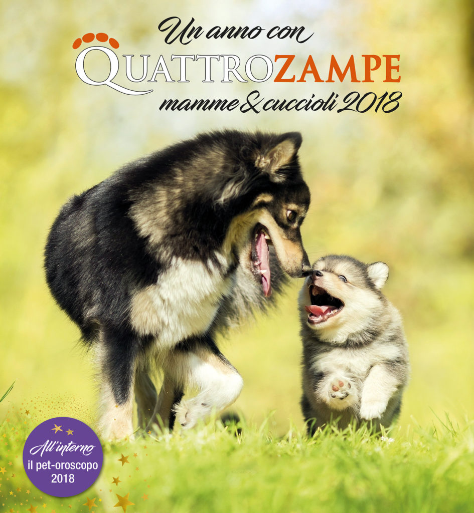 I Calendari 2018 di Quattrozampe in edicola