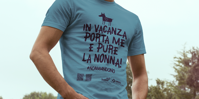 Ultima chiamata per la T-shirt #noabbandono 2017