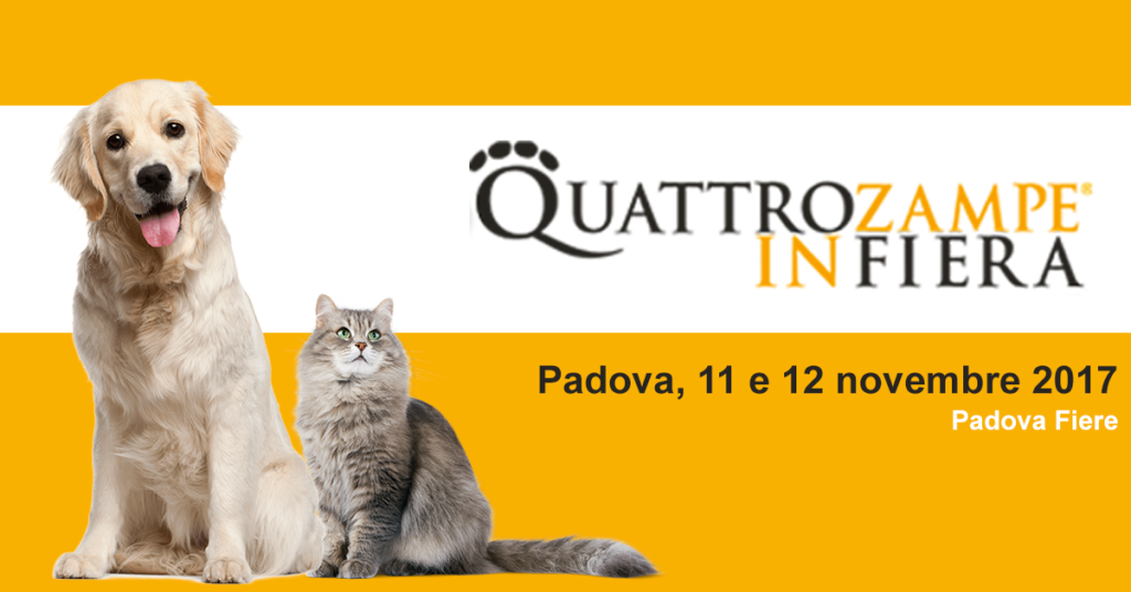 Quattrozampeinfiera a Padova l'11 e il 12 novembre