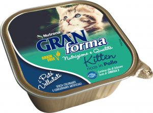 Alimenti per gatti grain free e ricchi di Omega3