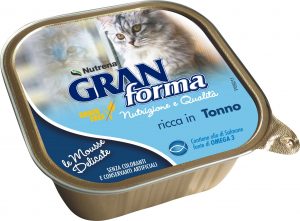 Alimenti per gatti grain free e ricchi di Omega3