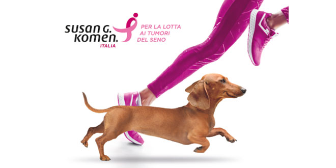 Pet Therapy alla Race for the Cure 2018