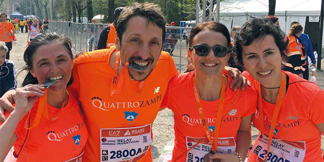 Quattro Zampe alla Milano Marathon