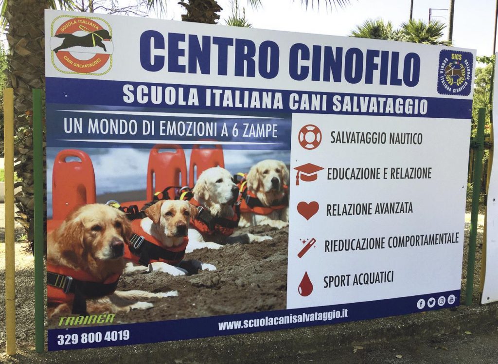 La super-scuola dei cani eroi: il primo centro polifunzionale SICS in Italia