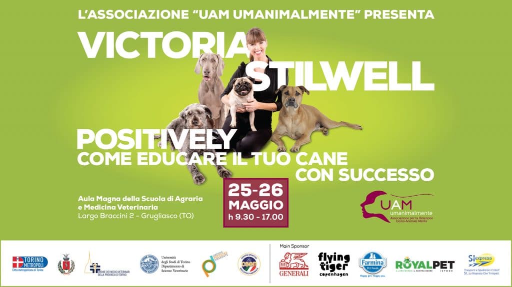 Victoria Stilwell, un seminario per migliorare il rapporto con i cani