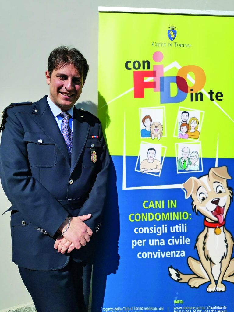 A torino i vigIli cinofili per prevenire le liti in condominio a causa di animali