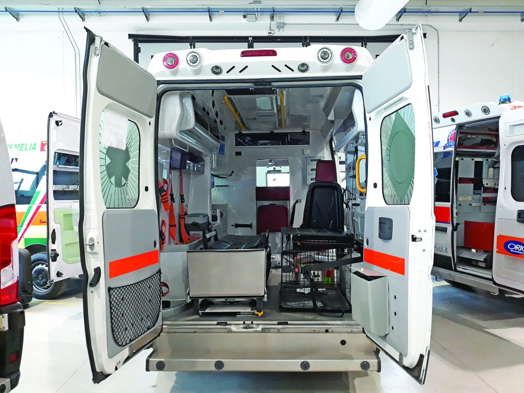 Arriva l'ambulanza LAV