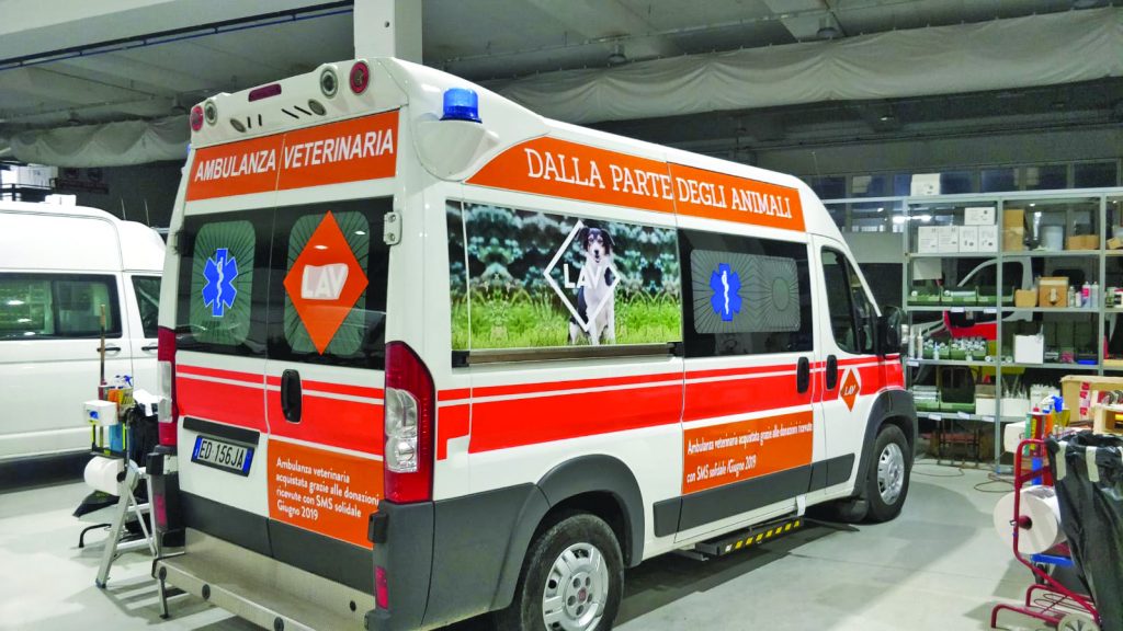 Arriva l'ambulanza LAV