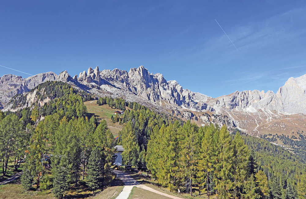 Atmosfera magica delle Dolomiti