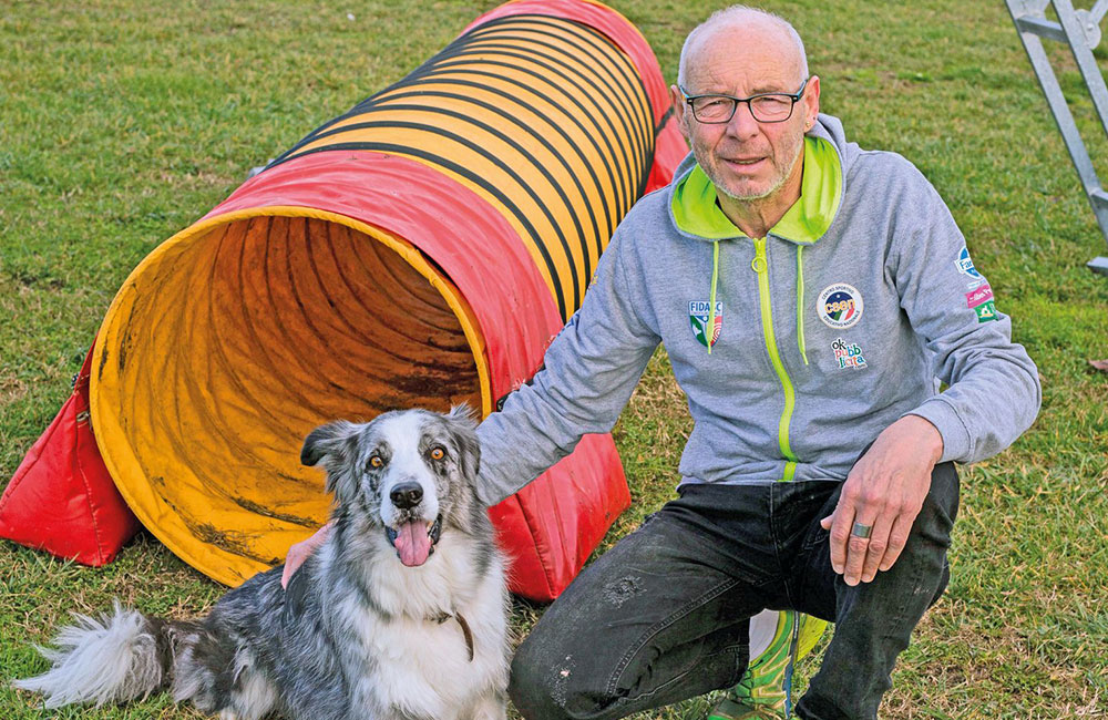 La mia agility con Hari