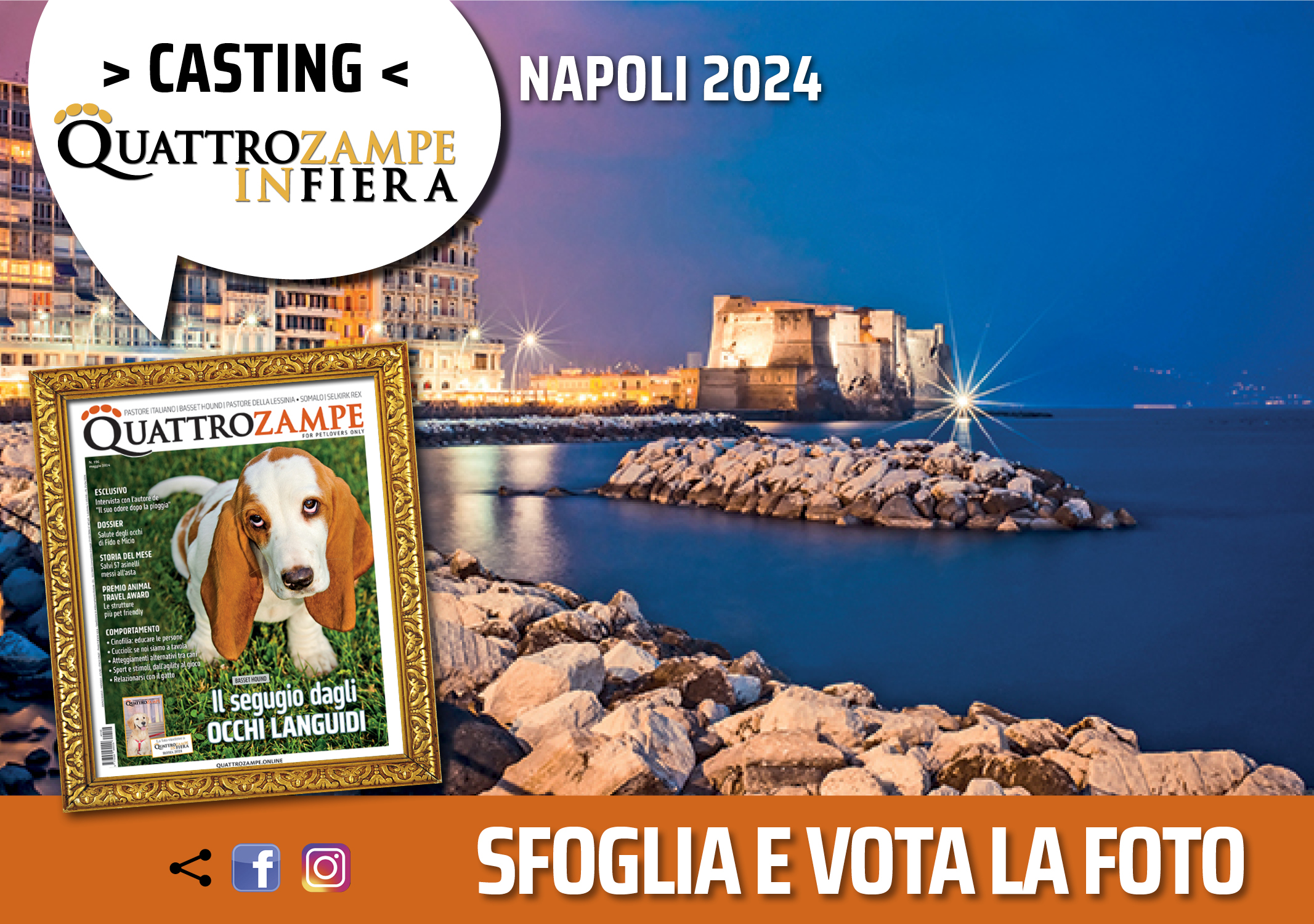 Concorso Fotografico - QuattroZampe in Fiera - Napoli - Aprile 2024