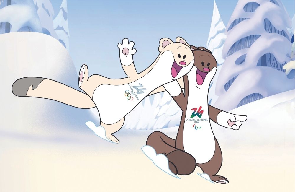 Le Mascotte di Milano Cortina 2026