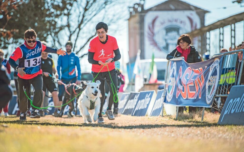 Quando la pet therapy va di corsa