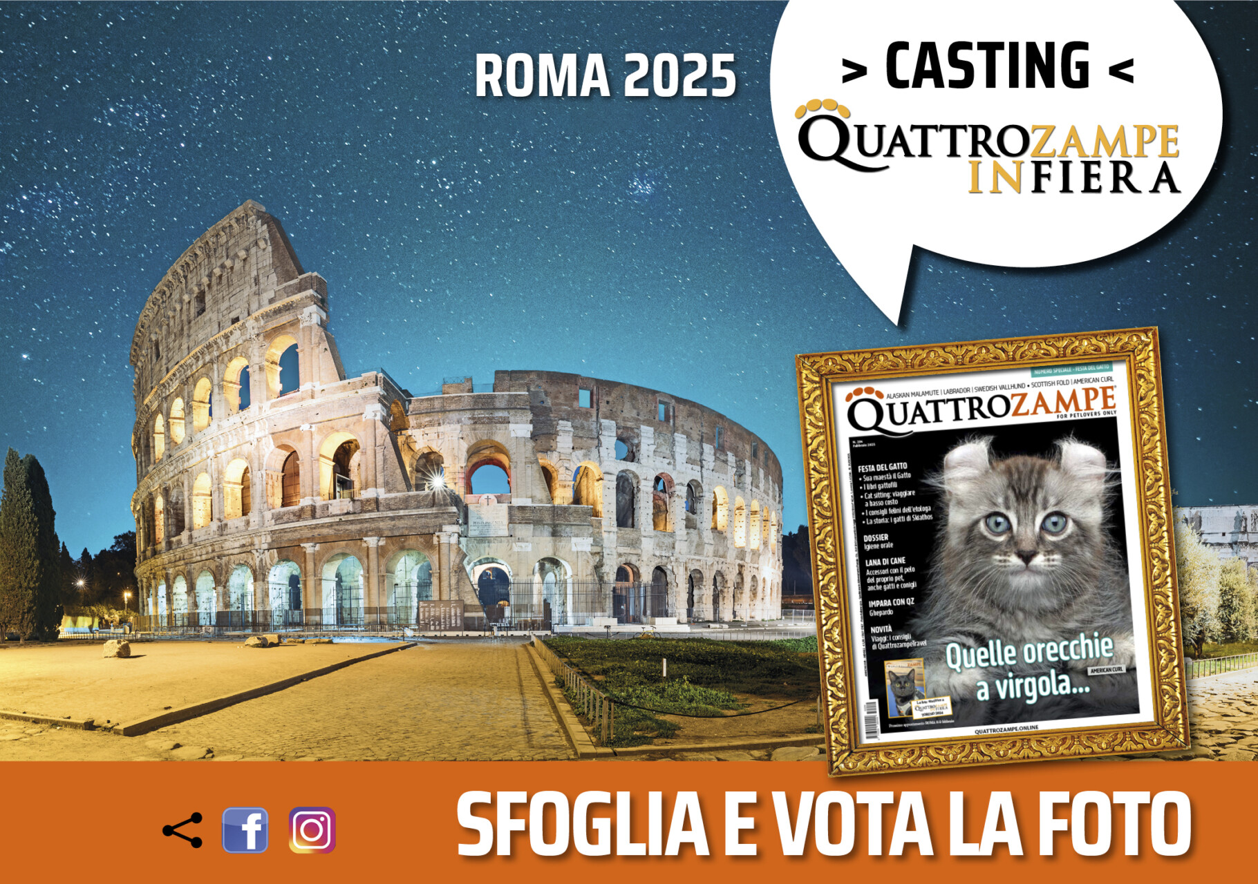 Concorso Fotografico - QuattroZampe in Fiera - Roma - 8-9 febbraio 2025