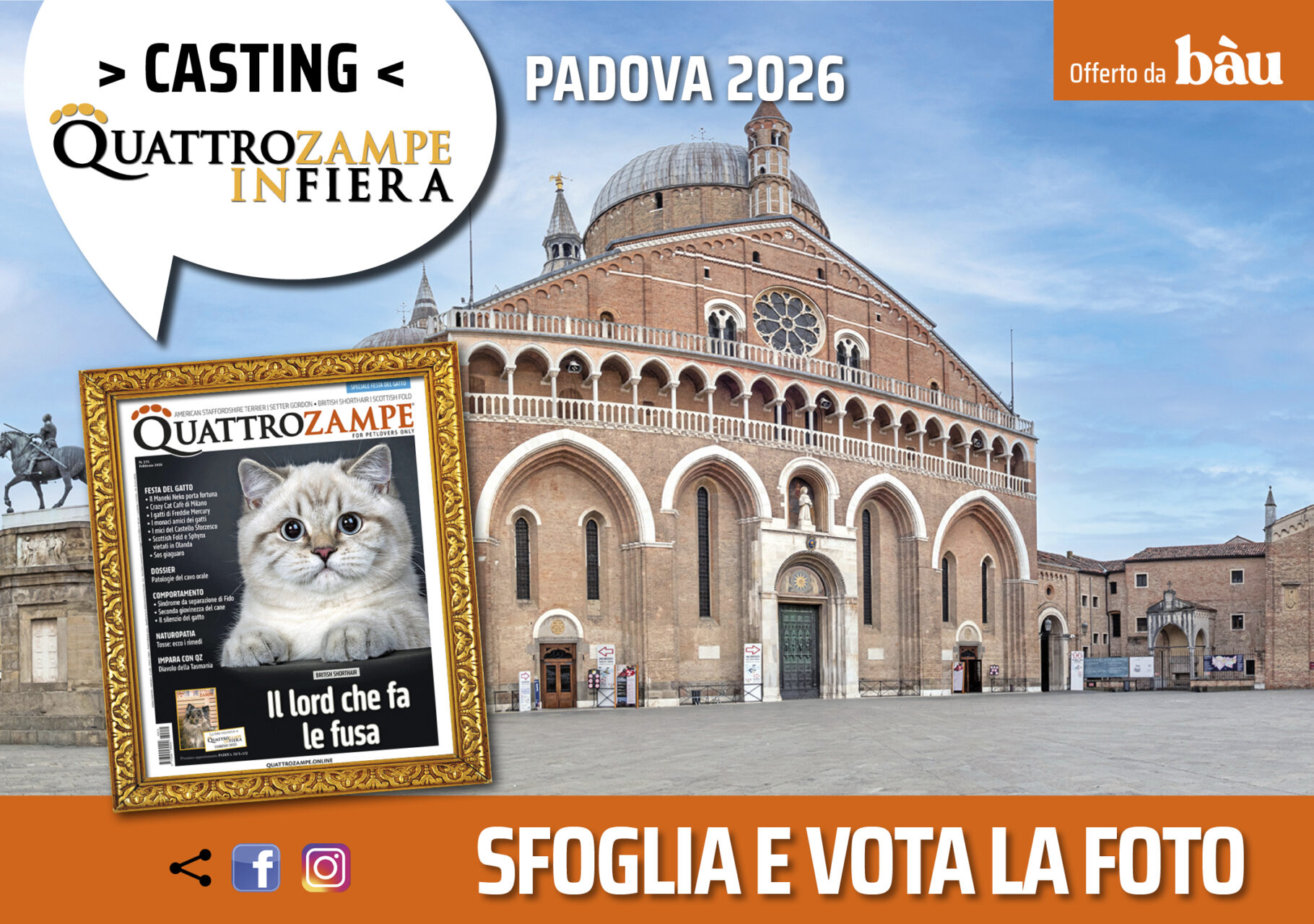 Concorso Fotografico - QuattroZampe in Fiera - Padova - Gennaio/Febbraio 2026